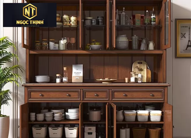 Tủ bếp có phong cách sang trọng chất lượng